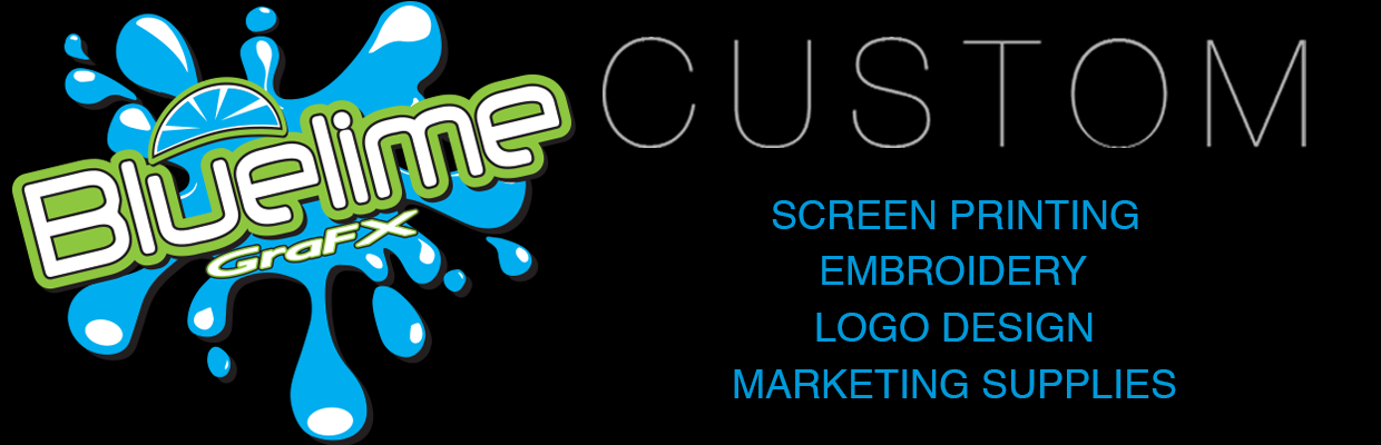 Custom Screen Printing Custom Embroidery Logo Design Marketing Supplies Business Cards Pens Promotional Items